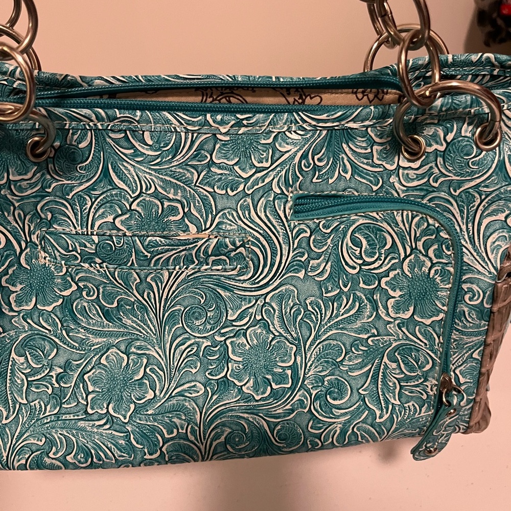 Cowgirl Trendy Lord’s prayer purse, conceal carry, NWT - Picture 4 of 5